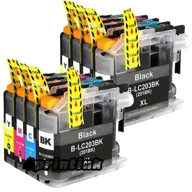 Main image of 8 pack Ink Cartridges for Bro LC201 LC203xl Mfc J680dw J460dw J480dw J885dw