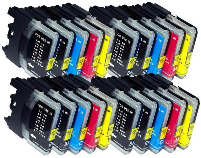 Main image of 20PK LC61 LC-61 Ink For Brother MFC-250C MFC-255CW MFC-290C MFC-295CN MFC-490CW