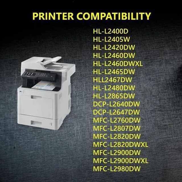 Alt view image 2 of 2 - TN830XL Toner Cartridge Compatible for Brother HL-L2467DW MFC-L2980DW MFC-2760DW