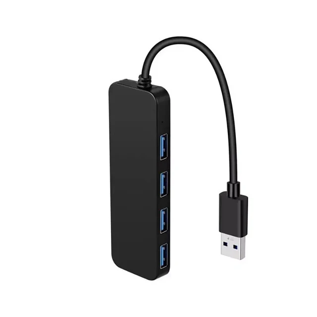 Alt view image 2 of 7 - USB 3.0 Hub 4-Port USB Hub USB Splitter USB Expander for Laptops Flash Drive HDD