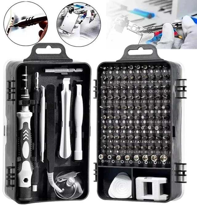 Main image of 122 in 1 Precision Screwdriver Set Computer Repair Tool Kit Acssart Magnetic Bit