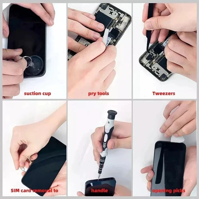 Alt view image 6 of 7 - 122 in 1 Precision Screwdriver Set Computer Repair Tool Kit Acssart Magnetic Bit