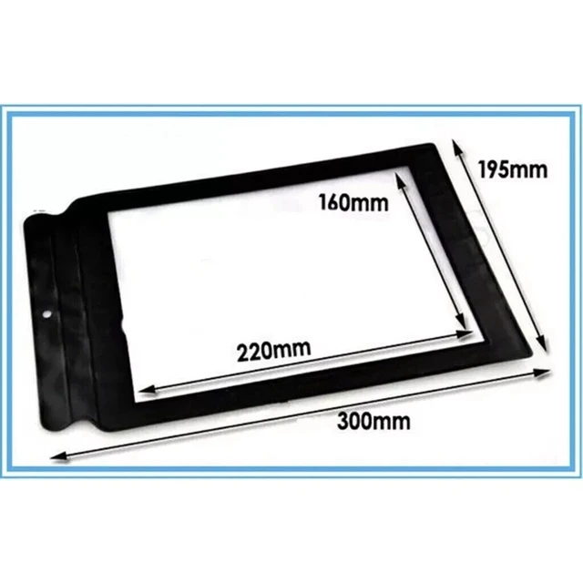 Alt view image 5 of 7 - Full Page Magnifier Sheet 4x Big Large Magnifying Glass Reading Book Aid Lens