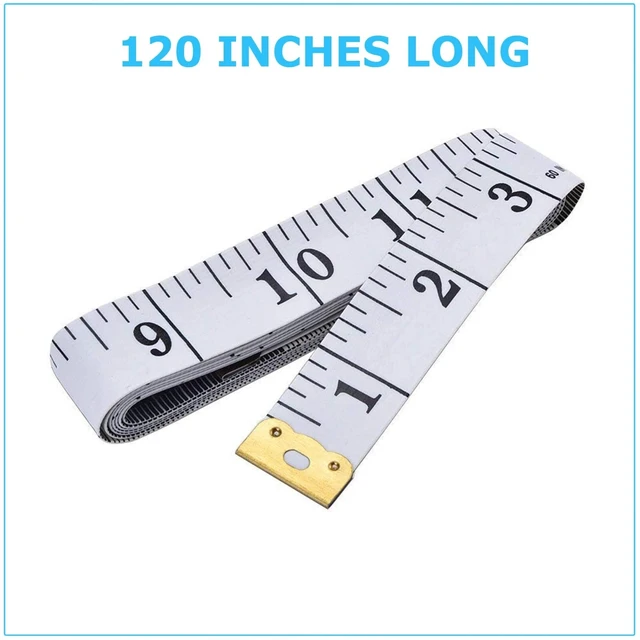 Alt view image 2 of 7 - 2PCS 120" Body Measuring Ruler Sewing Cloth Tailor Tape Measure Seamstress Soft