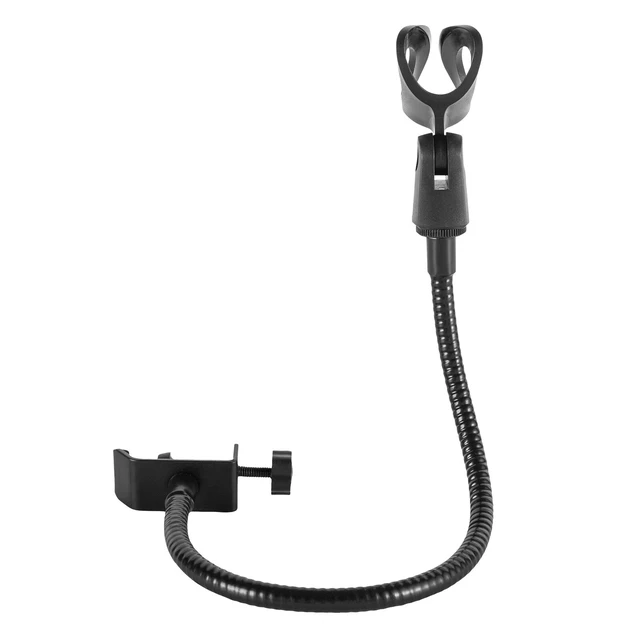 Alt view image 4 of 7 - Adjustable Gooseneck Microphone Stand with Desk Clamp Fit for Radio Broadcasting