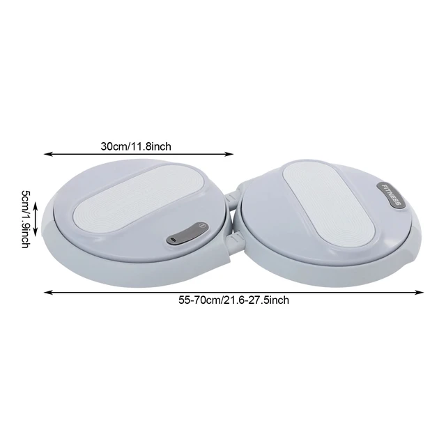 Alt view image 2 of 7 - Waist Twister Ab Board 220Lbs Capacity for Home Workout & Weight Loss Smart LCD