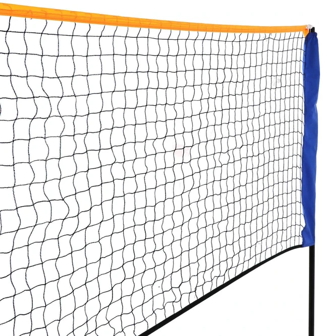 Alt view image 5 of 7 - Portable Removable Badminton Beach Volleyball Tennis Training Net w/ Carry Bag