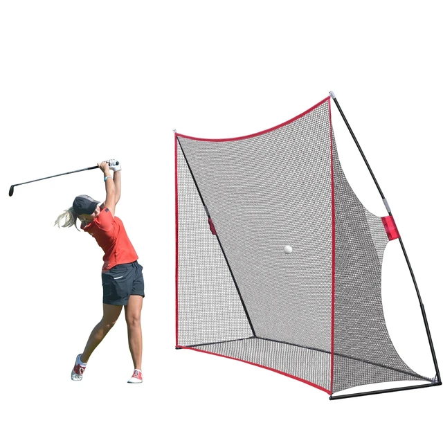 Alt view image 2 of 7 - 10 x 7 ft Hitting Net for Golf Practice Training, Outdoor Yard Garden Range