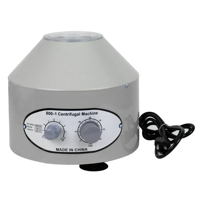 Alt view image 4 of 7 - Desktop 800-1 Electric Centrifuge Machine 4000Rpm Laboratory Medical w/ Timer