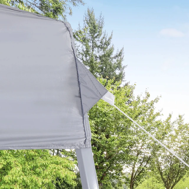 Alt view image 3 of 7 - Outdoor Pop Up Canopy Beach Camping Canopy with 1 Sun Wall Backpack Bag Gray