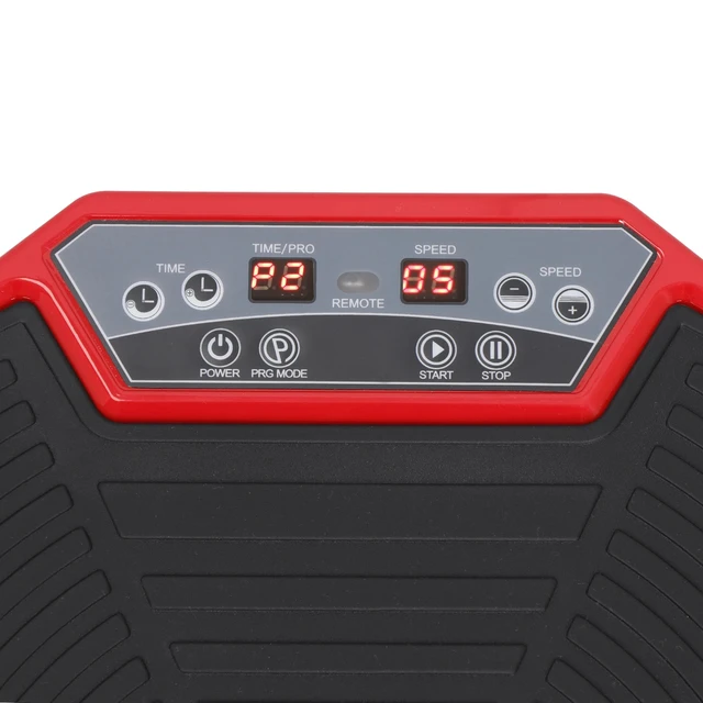 Alt view image 7 of 7 - Vibration Machine New Full Body Platform Fitness Vibration Plate with Straps