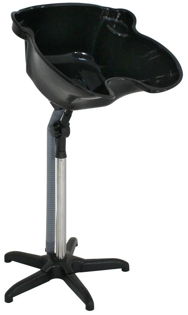 Main image of Pro Portable Shampoo Basin Height Adjustable Salon Hair Treatment Bowl Black New