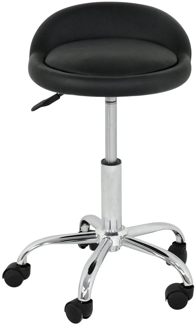 Main image of Adjustable Hydraulic Rolling Swivel Salon Tattoo Facial Spa Chair with Back Rest