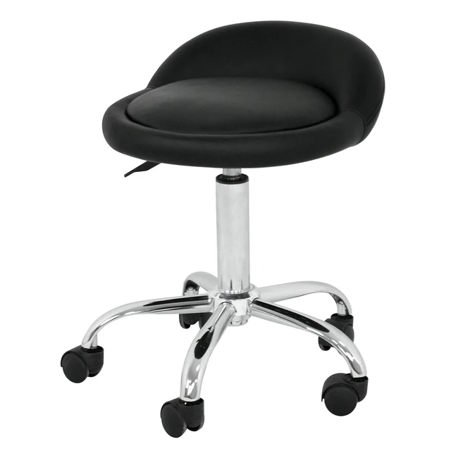 Alt view image 4 of 4 - Adjustable Hydraulic Rolling Swivel Salon Tattoo Facial Spa Chair with Back Rest