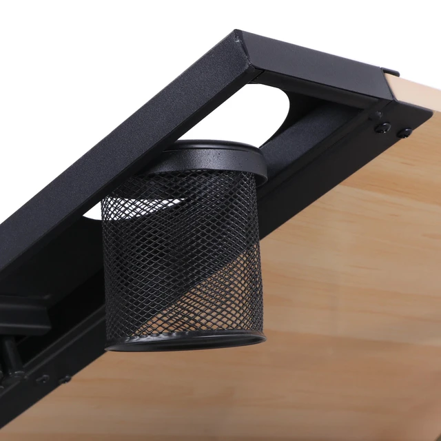Alt view image 7 of 7 - Drafting Drawing Table Tiltable Tabletop, Adjustable Height, Edge Stopper