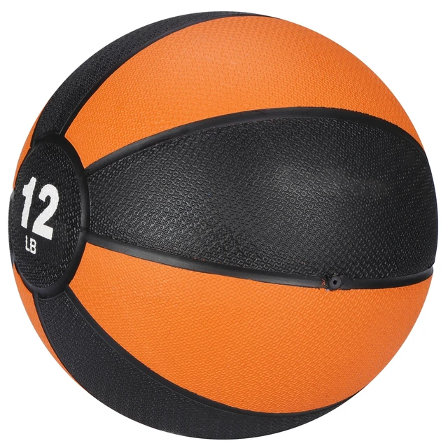 Alt view image 2 of 7 - 12lb Body Sport Exercise Medicine Ball for Home Gym Balance Stability Pilates