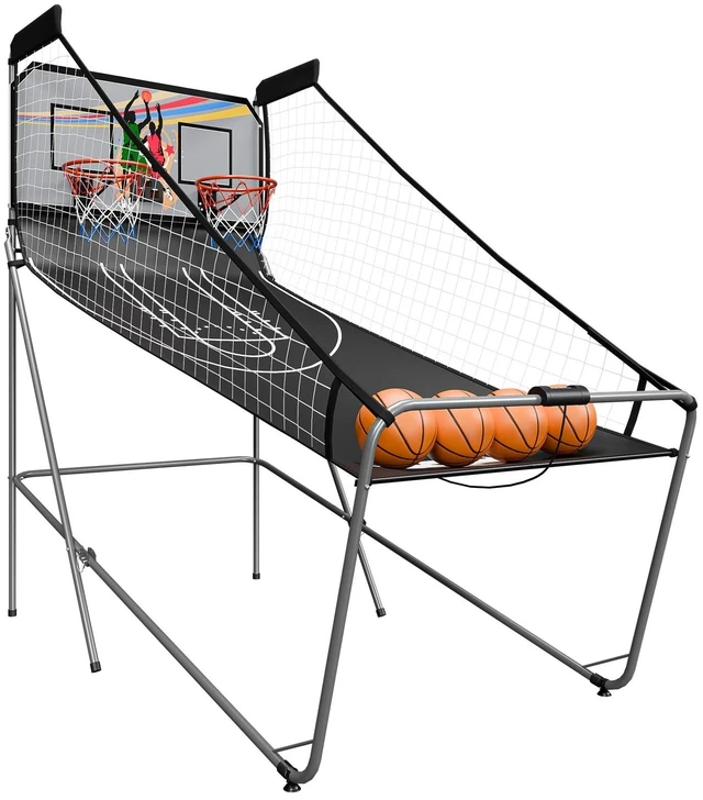 Main image of Basketball Arcade Game Electronic Hoops Shot Electronic Scorer Dual 2 Players