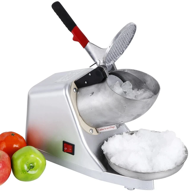 Main image of Ice Shaver Machine Snow Cone Maker Shaved Ice 143 lbs Electric Crusher Shaving