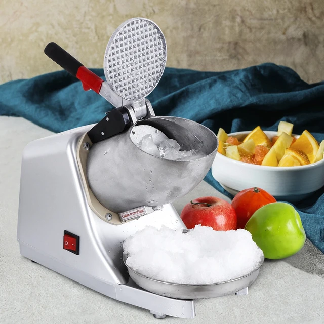 Alt view image 5 of 7 - Ice Shaver Machine Snow Cone Maker Shaved Ice 143 lbs Electric Crusher Shaving