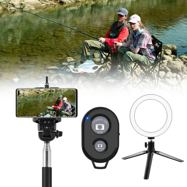 Main image of LED Ring Light Tripod with Phone Holder & Remote for Selfie Video Live Stream
