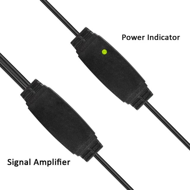 Alt view image 4 of 6 - TV Digital HD Booster Portable Indoor Free HD TV Antenna 1080P