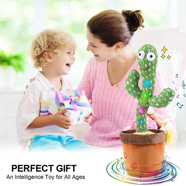 Alt view image 3 of 6 - Dancing Cactus Toy | Talking Singing Recording Plush Doll Funny Gift for Kids