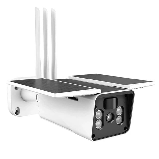 Alt view image 3 of 7 - HD 1080P Wireless Solar Power WiFi Outdoor Home Security Camera Night Vision