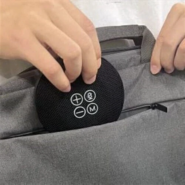 Alt view image 2 of 6 - Wireless Mini Bluetooth Speaker w/Microphone Conference Speakerphone for Lapto