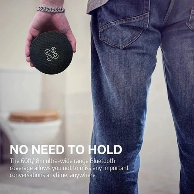 Alt view image 4 of 6 - Wireless Mini Bluetooth Speaker w/Microphone Conference Speakerphone for Lapto