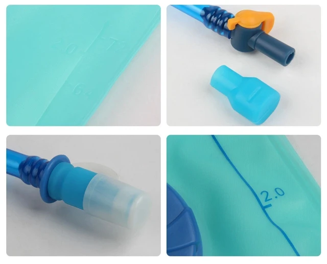 Alt view image 3 of 7 - Hydration Bladder 2 L Water Pack Reservoir Camel Back Replacement Running Hiking