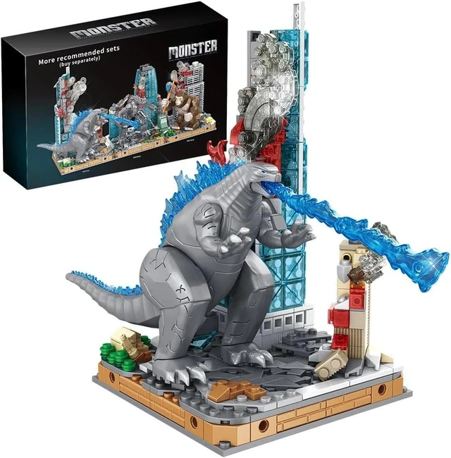 Main image of Dinosaur Monster Dueling Building Sets, Toys Set for Boys Aged 8-14 Gift