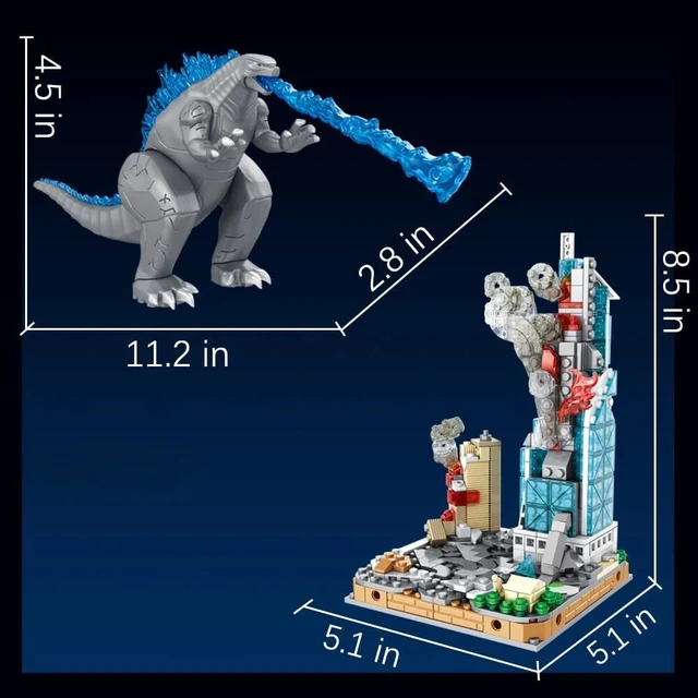 Alt view image 2 of 7 - Dinosaur Monster Dueling Building Sets, Toys Set for Boys Aged 8-14 Gift