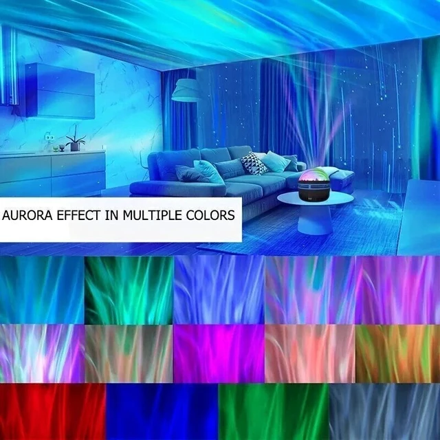 Alt view image 5 of 7 - 2x Northern Lights Projector with Remote CoLntrol,RGB Colorful Night Light Gifts