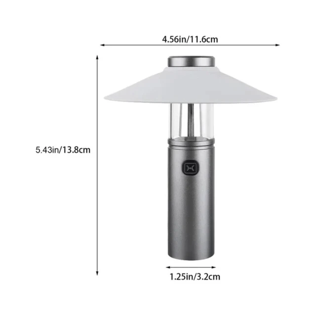 Alt view image 3 of 5 - Handheld Light 13.7cm outdoor bottom magnet adsorption&hook compact and portable