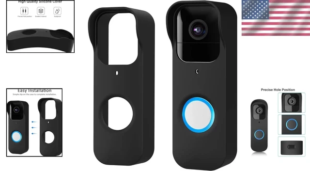 Alt view image 2 of 7 - Weatherproof Silicone Cover for Blink Video Doorbell - Easy Installation