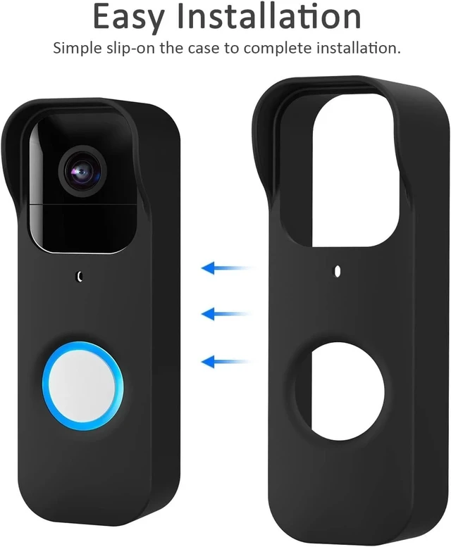 Alt view image 5 of 7 - Weatherproof Silicone Cover for Blink Video Doorbell - Easy Installation