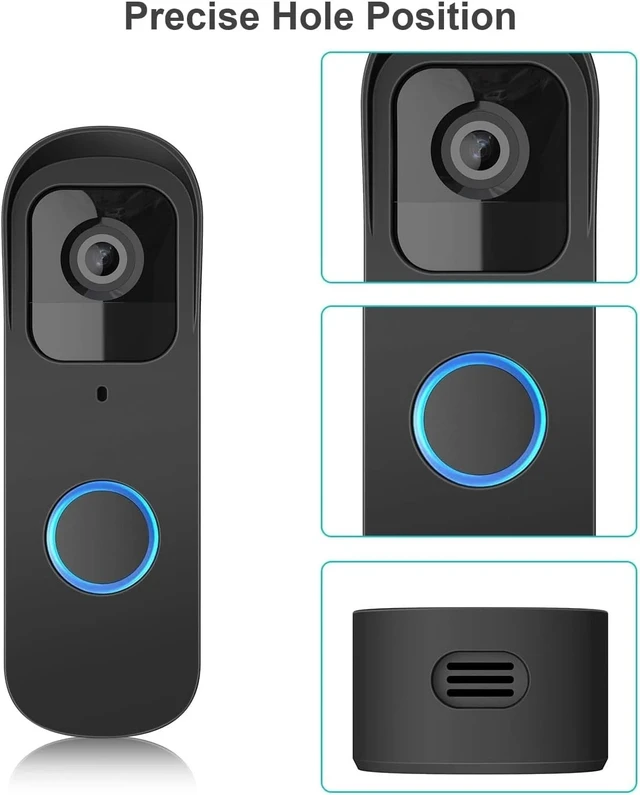 Alt view image 3 of 7 - Weatherproof Silicone Cover for Blink Video Doorbell - Easy Installation