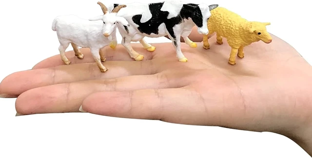 Alt view image 6 of 7 - 24 Realistic Mini Farm Animal Figurines - Perfect Educational Toys for Toddlers