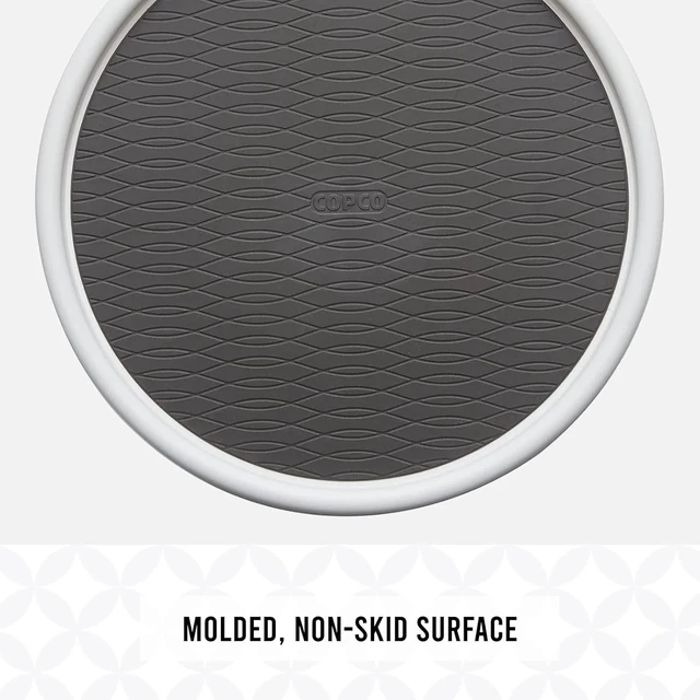 Alt view image 6 of 7 - Multifunctional 12-Inch Lazy Susan - Non-Skid Turntable for Home Organization