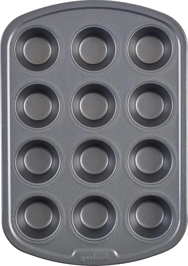 Alt view image 5 of 6 - Versatile 12-Cup Nonstick Mini Muffin Pan - Easy Release & Effortless Cleanup
