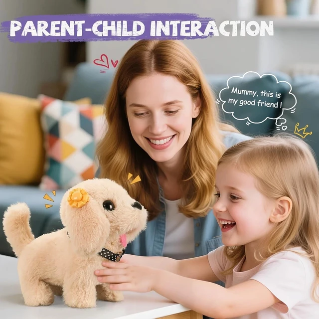 Alt view image 7 of 7 - Realistic Walking Robot Dog with 16 Accessories - Perfect Gift for Kids 3-8
