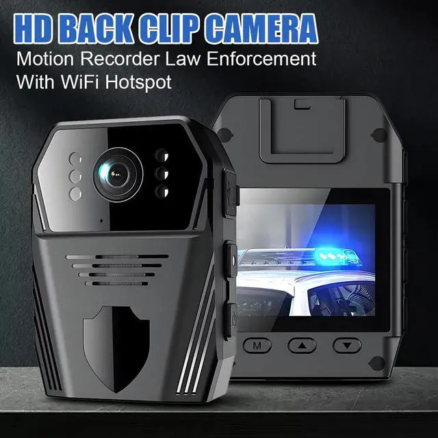 Alt view image 2 of 7 - HD1080P 4K Mini Camera Camcorder Body Police Cam w/ Audio Video DVR IR Night Cam