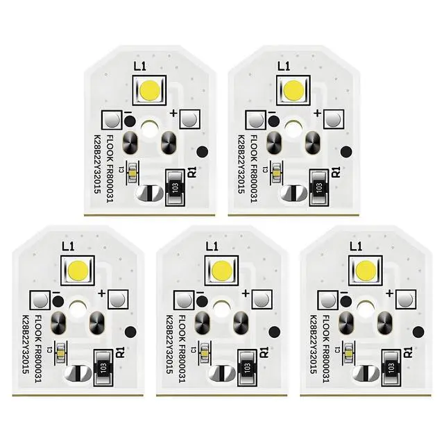 Alt view image 3 of 7 - 5PCS Refrigerator Light Bulb WR55X11132R WR55X25754 For GE LED Light Replace
