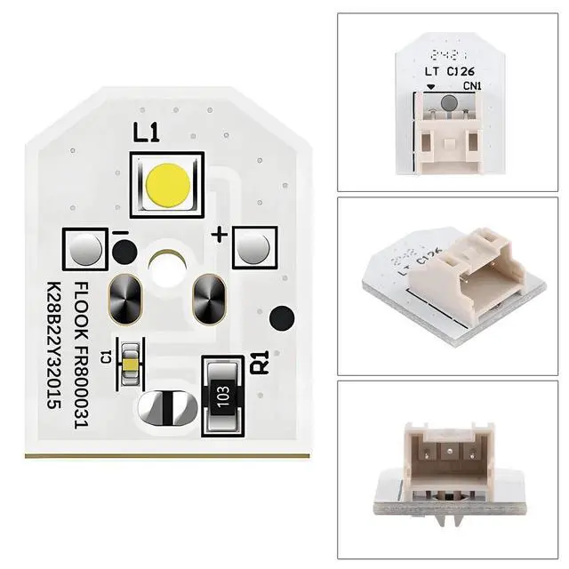 Alt view image 5 of 7 - 5PCS Refrigerator Light Bulb WR55X11132R WR55X25754 For GE LED Light Replace
