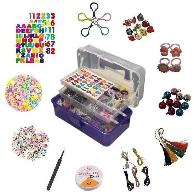 Alt view image 7 of 7 - 3000 Pcs Art and Craft Supplies for Kids, Toddler DIY Craft Art Supply Set Inclu