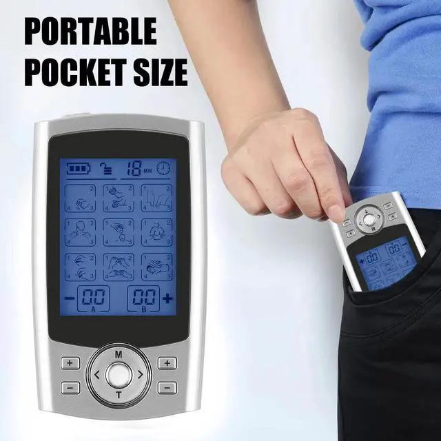 Alt view image 2 of 7 - Tens Unit Muscle Stimulator Machine Pulse Massager Therapy Pain Relief 36 Modes~