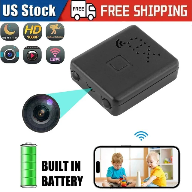 Main image of Smart Mini Wireless WiFi Camera Home Security 1080P HD Night Cam With Battery