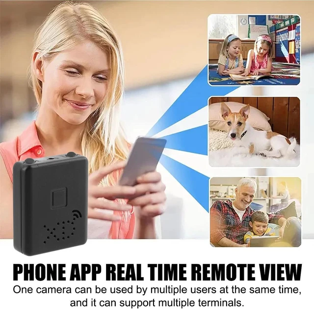 Alt view image 4 of 7 - Smart Mini Wireless WiFi Camera Home Security 1080P HD Night Cam With Battery