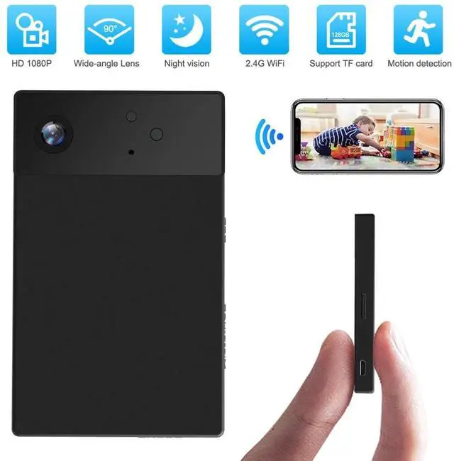 Main image of Mini Camera Home Security Cam HD 1080P DVR Night Vision Audio Video Recorder