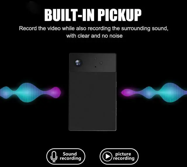 Alt view image 4 of 7 - Mini Camera Home Security Cam HD 1080P DVR Night Vision Audio Video Recorder